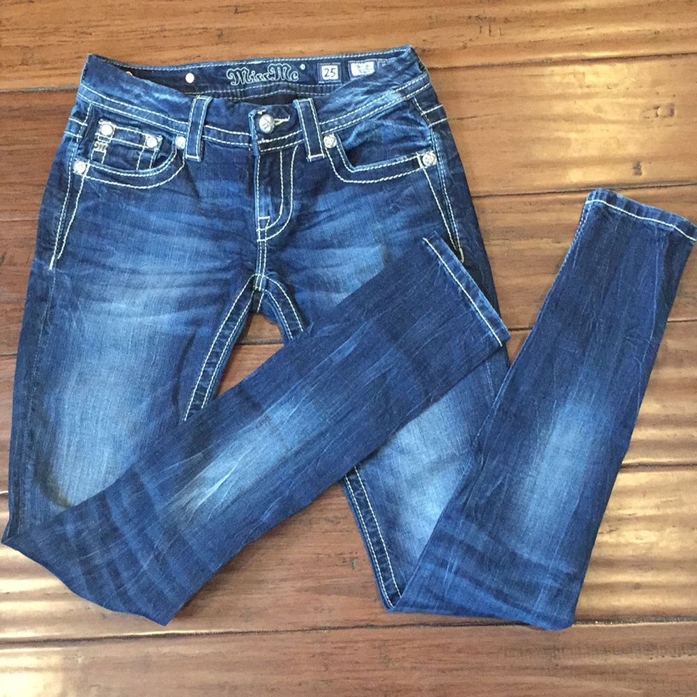 Miss Me signature skinny jeans